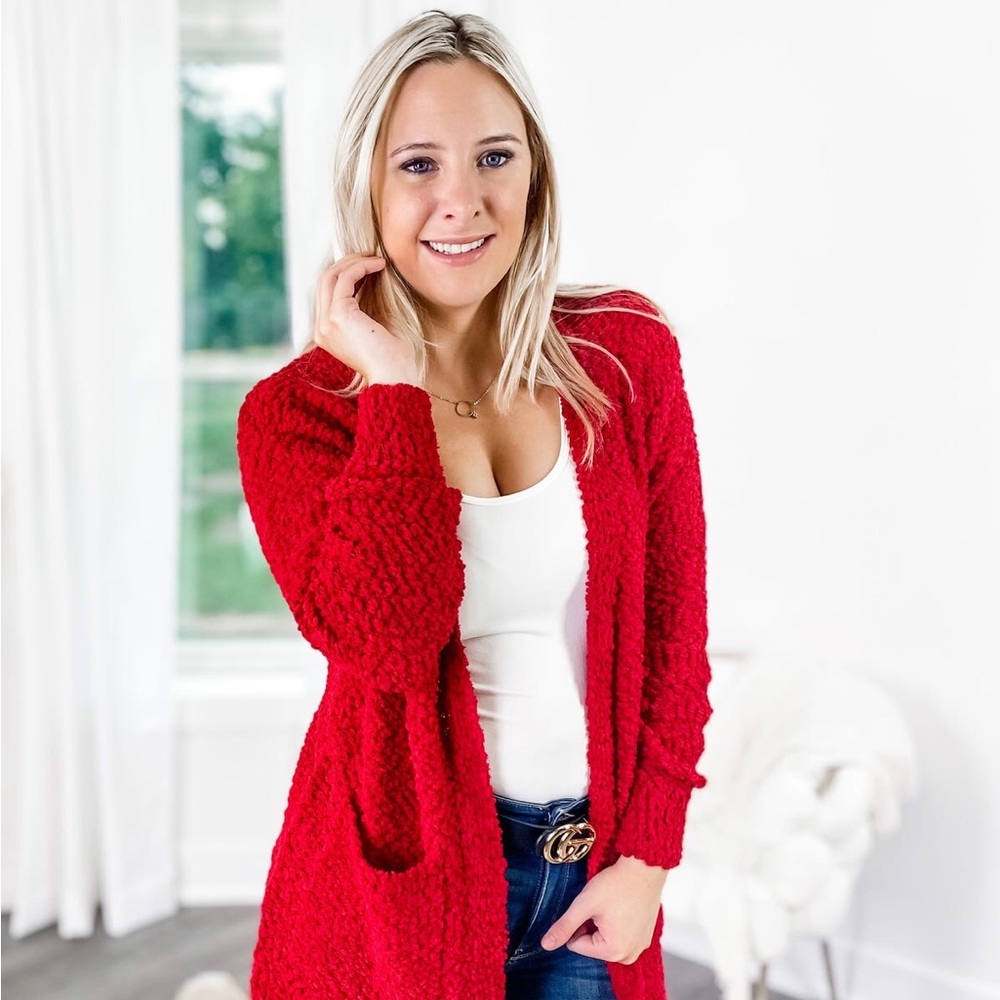 Zenana Popcorn Cardigan